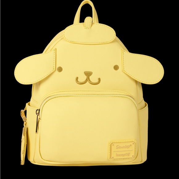 Loungefly Sanrio Pompompurin Monochrome Cosplay Mini Backpack - Picture 1 of 4